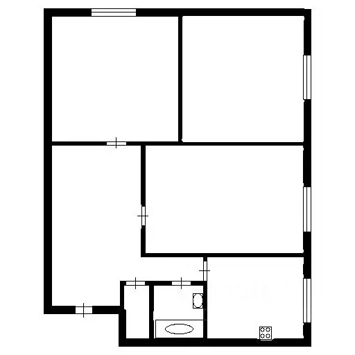 3-к кв. Пермский край, Березники ул. Мира, 69 (76.3 м) - Фото 2