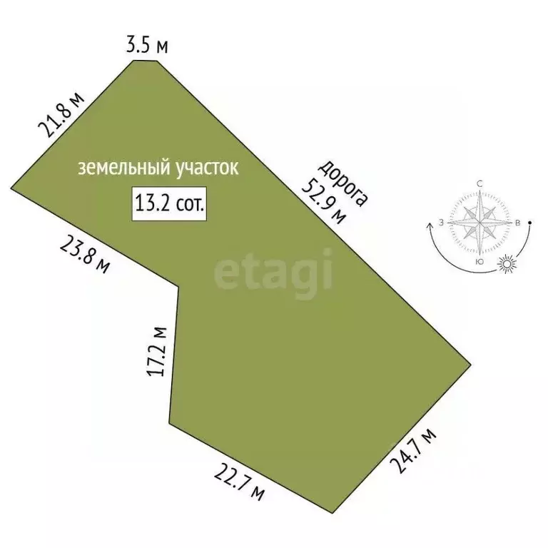 Участок в Томская область, Томский район, д. Большое Протопопово, О/Л ... - Фото 2