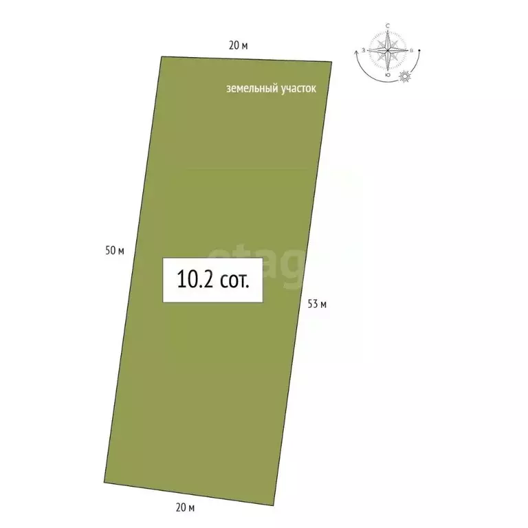Участок в Алтай, Майминский район, с. Кызыл-Озек  (10.2 сот.) - Фото 2