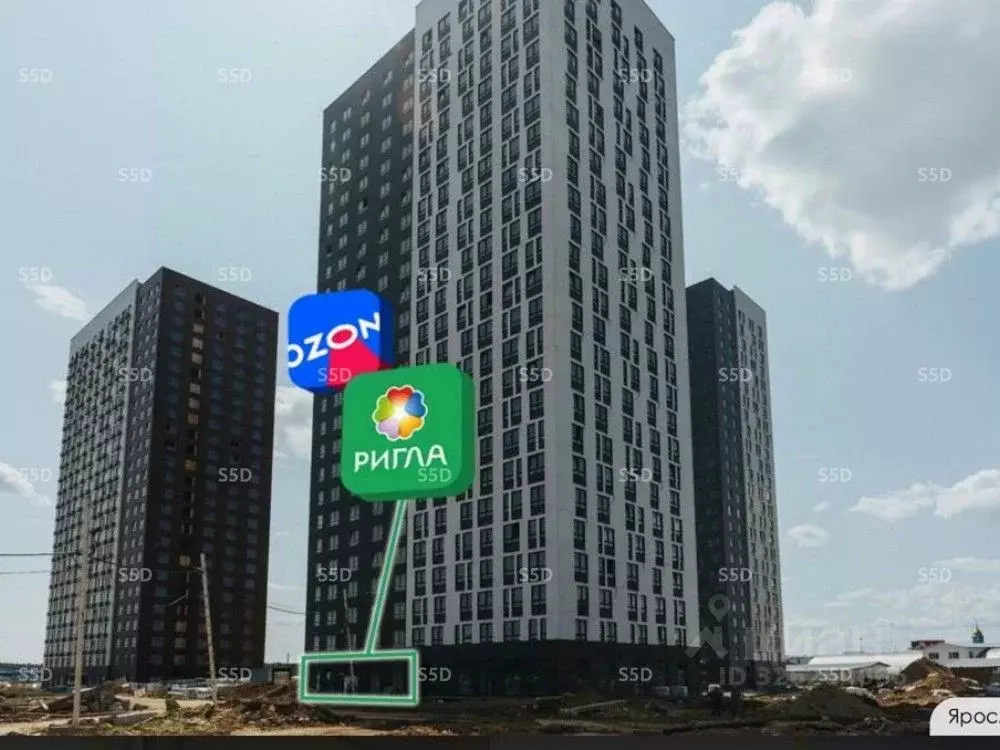 Торговая площадь в Московская область, Мытищи Ярославское ш., 120Бк2 ... - Фото 1