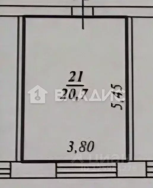 Комната Коми, Сыктывкар ул. Пушкина, 128 (20.7 м) - Фото 2