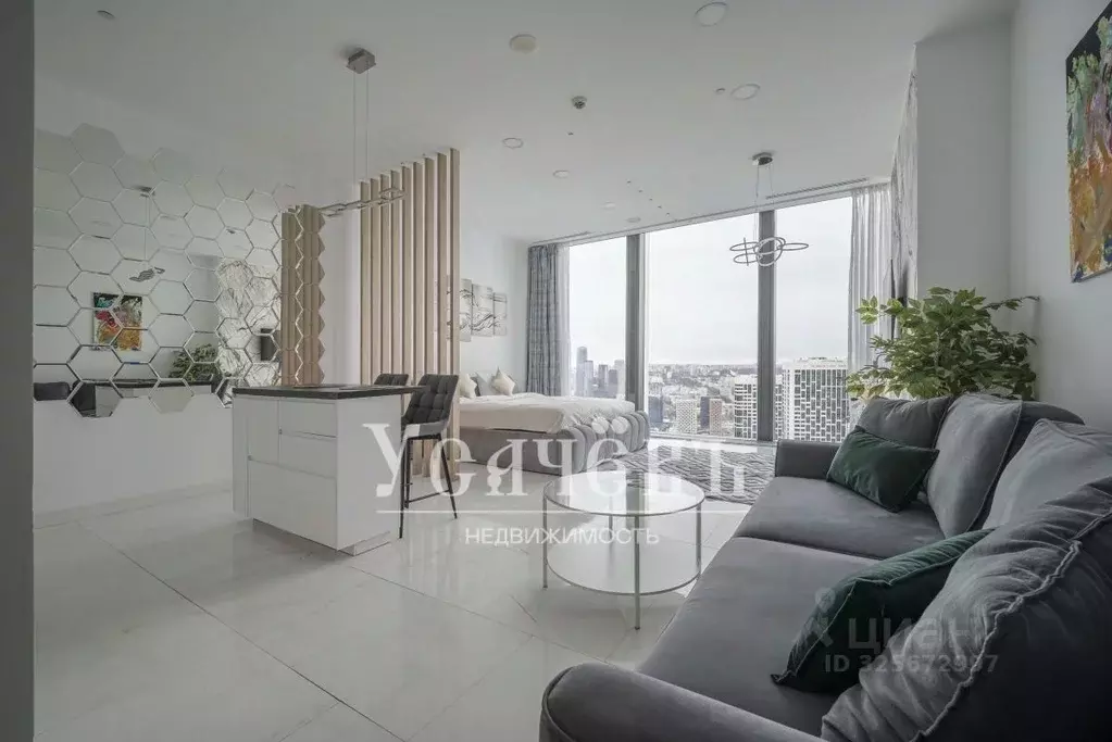 Студия Москва 1-й Красногвардейский проезд, 22с1 (51.0 м) - Фото 1