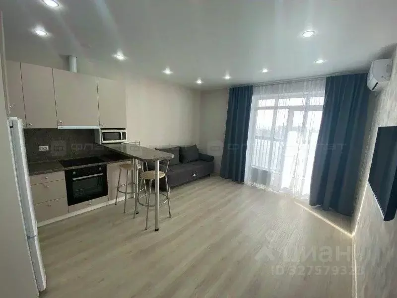 1-к кв. Татарстан, Казань ул. Аделя Кутуя, 110 (30.0 м) - Фото 1