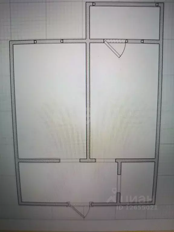 1-к кв. Костромская область, Кострома ул. Валентины Плетневой, 1 (37.6 ... - Фото 2