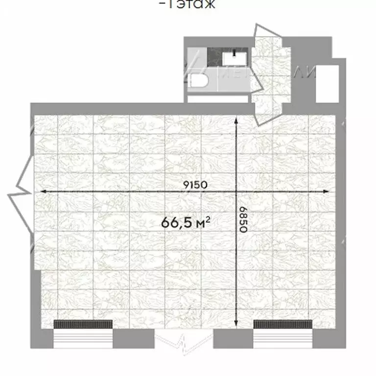 Помещение свободного назначения (107 м) - Фото 2