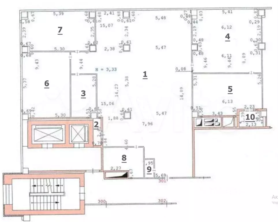 Офис в Свердловская область, Екатеринбург ул. Крестинского, 46А (241 ... - Фото 2