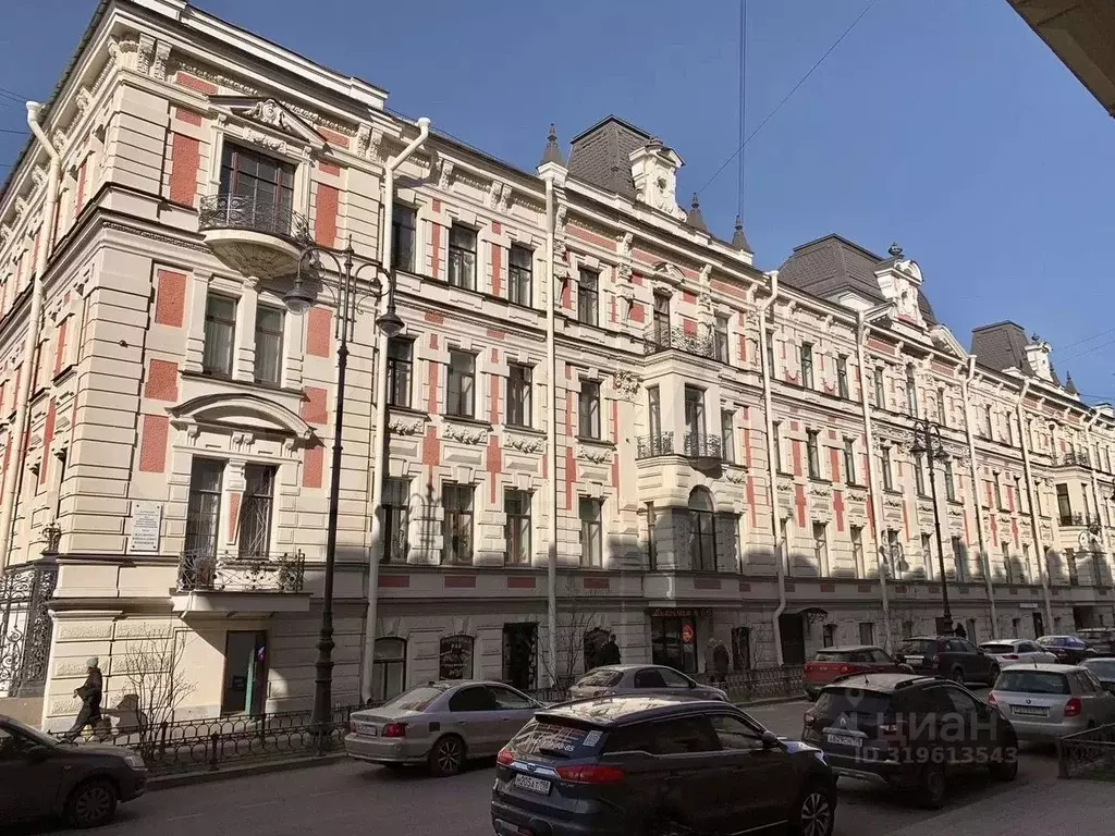 Комната Санкт-Петербург Моховая ул., 27-29 (19.6 м) - Фото 0