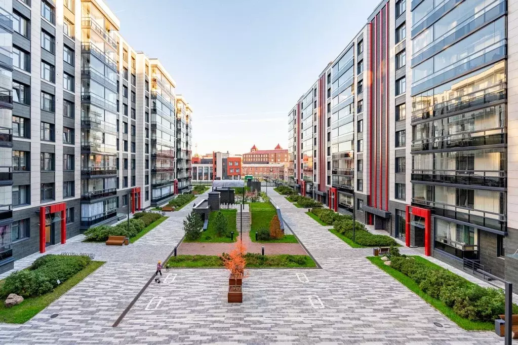Студия Санкт-Петербург ул. Александра Матросова, 3 (30.0 м) - Фото 1