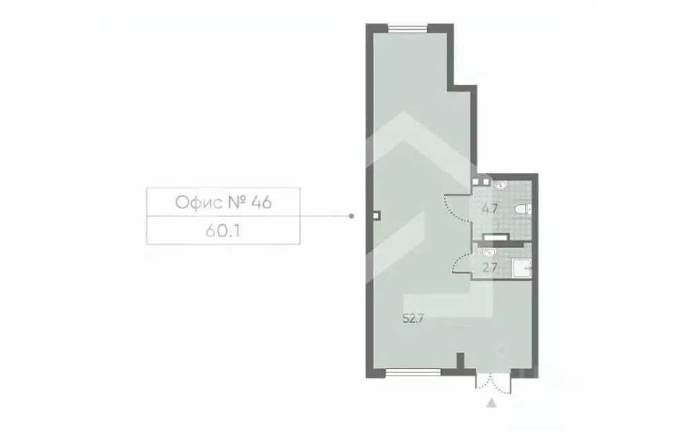 Торговая площадь в Москва Производственная ул., 17 (60 м) - Фото 1