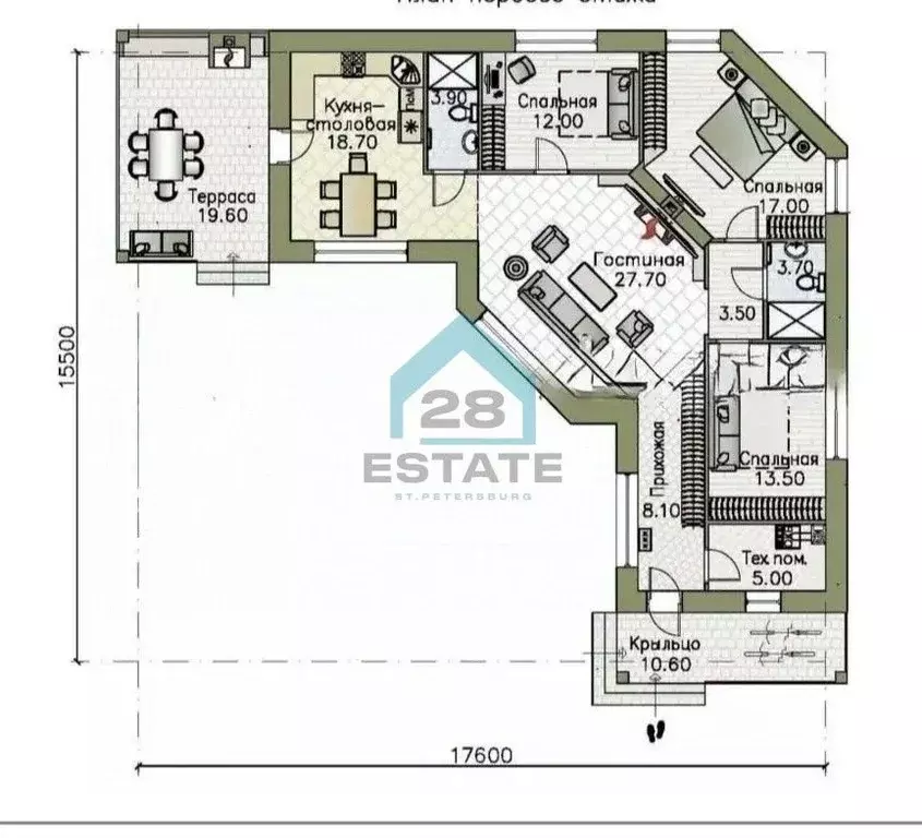 Дом в Ленинградская область, Всеволожский район, Ройка массив  (175 м) - Фото 2