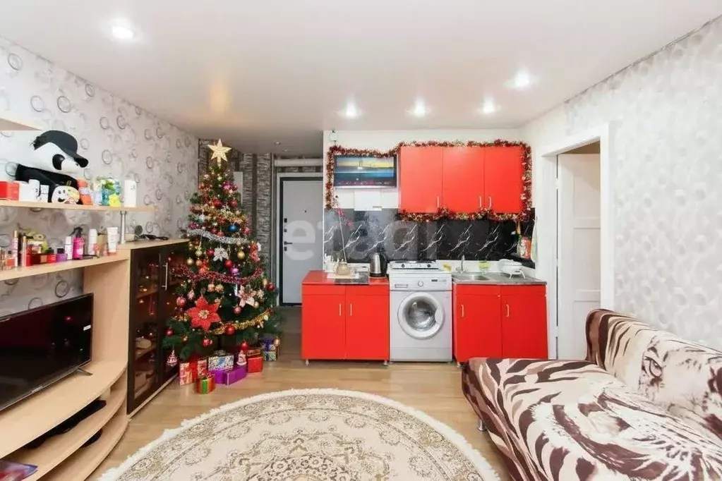 1-к кв. Тюменская область, Тюмень Олимпийская ул., 34 (26.0 м) - Фото 0