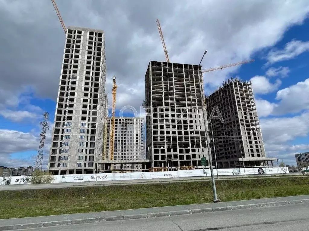 1-к кв. Тюменская область, Тюмень ул. Тимофея Кармацкого, 17 (32.92 м) - Фото 0