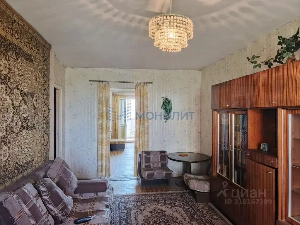 3-к кв. Нижегородская область, Нижний Новгород ул. Маршала Жукова, 2 ... - Фото 1