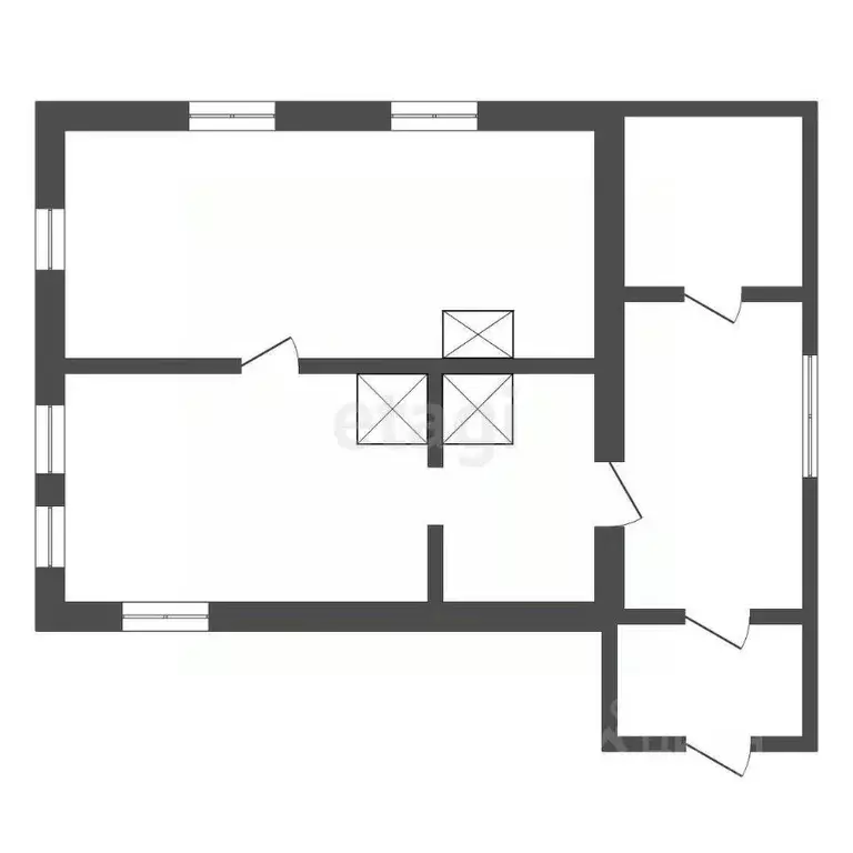 Дом в Тюменская область, Викуловский муниципальный округ, д. Юшкова  ... - Фото 2