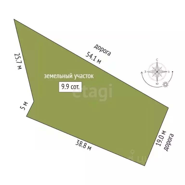 Участок в Калининградская область, Зеленоградский муниципальный округ, ... - Фото 1