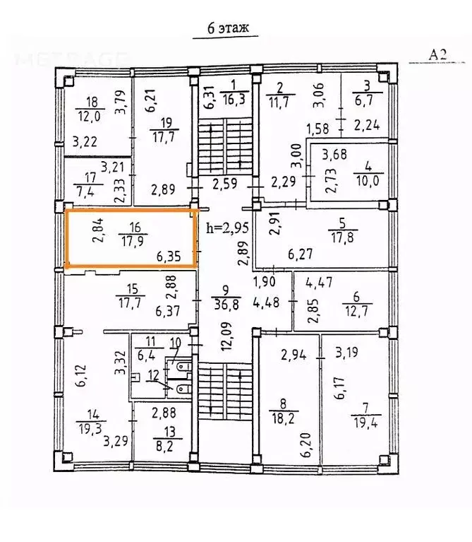 Офис в Новосибирская область, Новосибирск Выставочная ул., 15/1 (18 м) - Фото 1