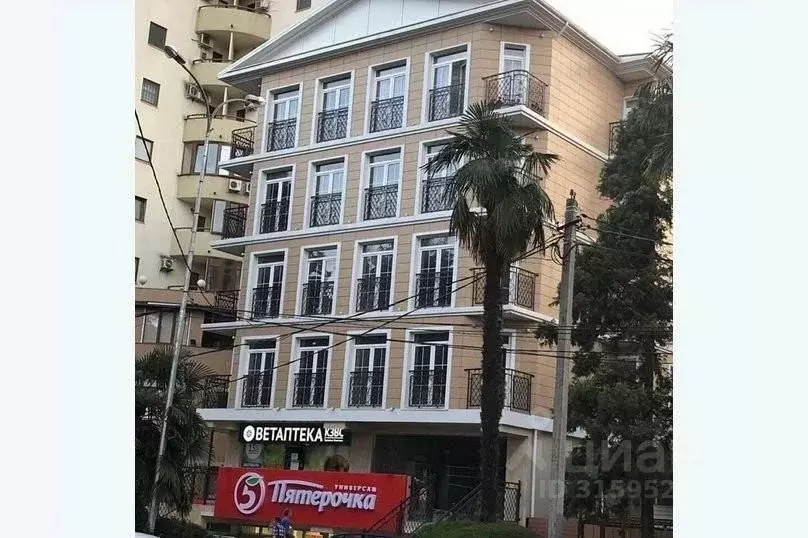 2-к кв. Краснодарский край, Сочи ул. Демократическая, 45 (32.0 м) - Фото 0