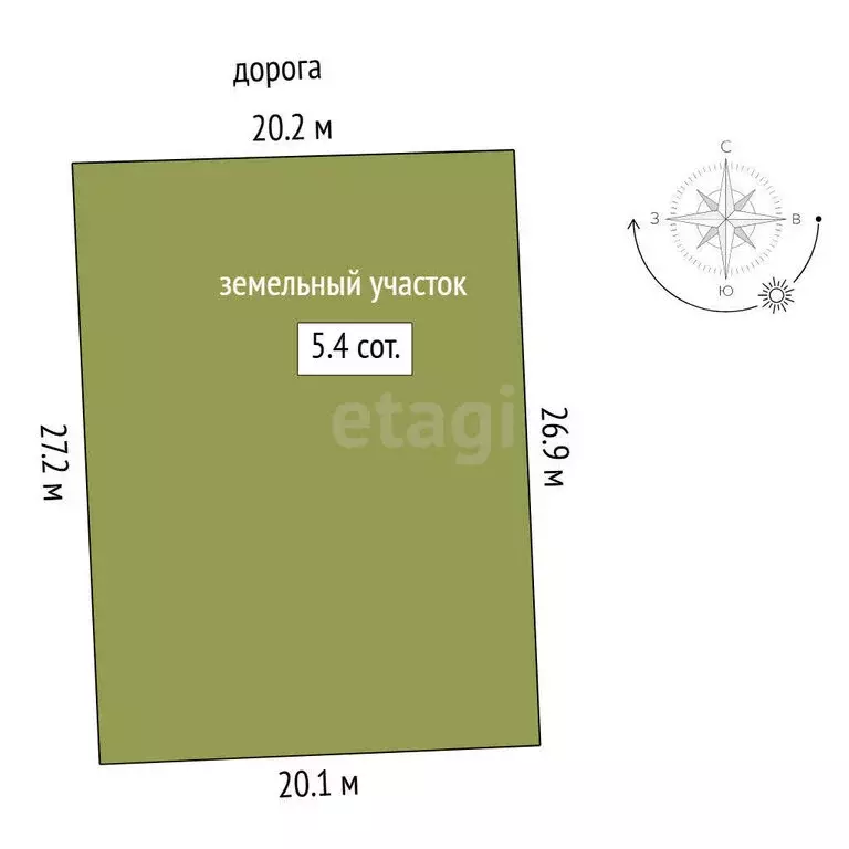 Участок в Тюменская область, Нижнетавдинский муниципальный округ, ДНП ... - Фото 0