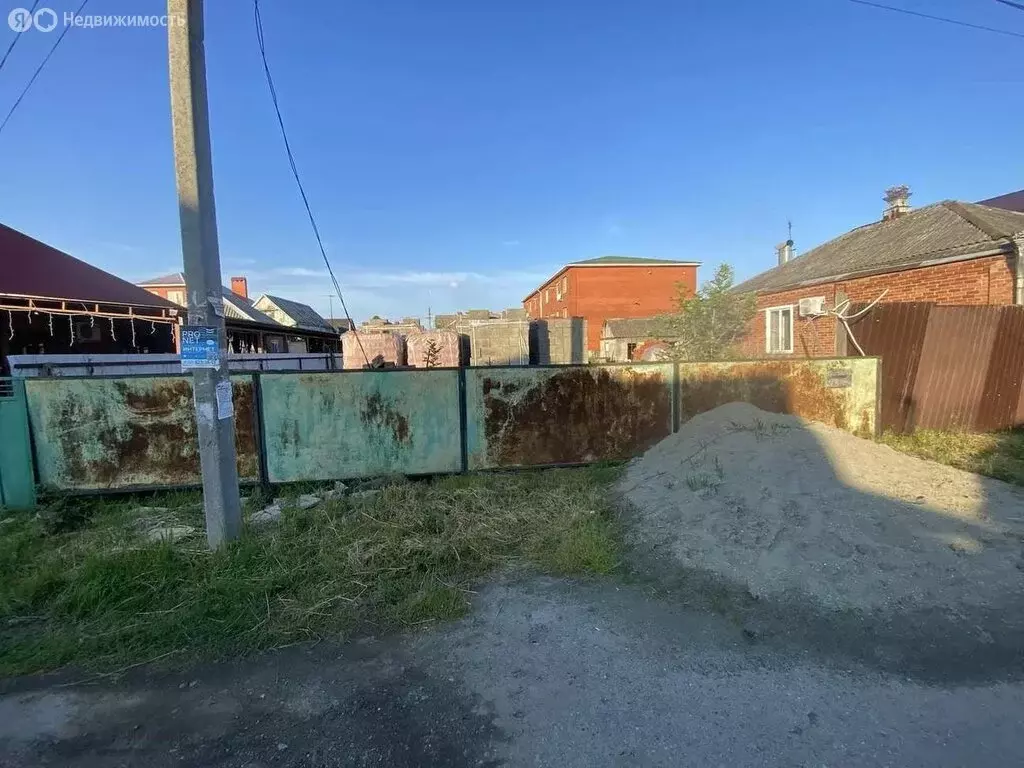 Участок в посёлок городского типа Яблоновский, 1-й проезд Чапаева, 18 ... - Фото 1