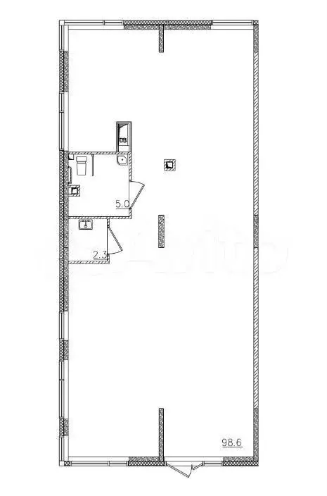 Продажа помещения свободного назначения 105 м2 - Фото 0