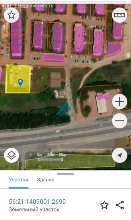 Участок в село Нежинка, улица 70 лет Победы (20 м) - Фото 2