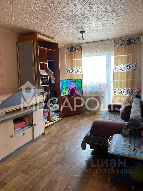 1-к кв. Забайкальский край, Чита пос. Текстильщиков, 4-й мкр, 10 (27.1 ... - Фото 0