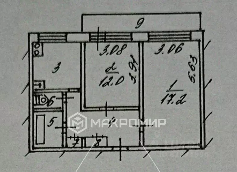 2-к кв. Ханты-Мансийский АО, Сургут ул. Энергетиков, 29 (46.9 м) - Фото 1