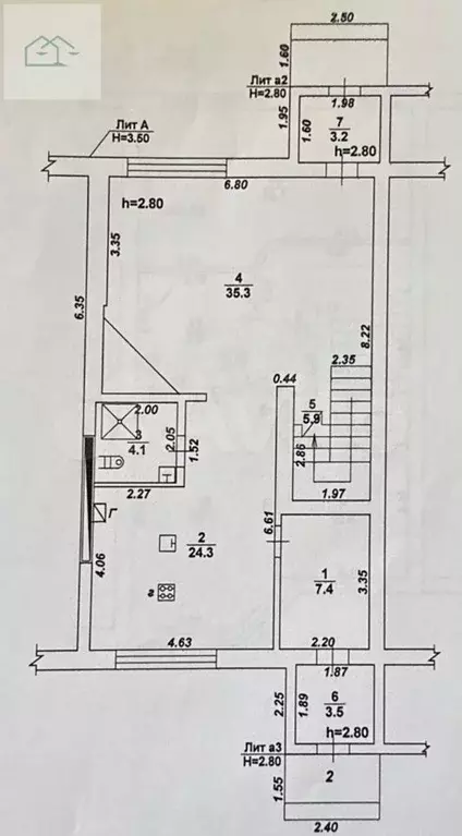 Таунхаус 245 м на участке 2,5 сот. - Фото 0