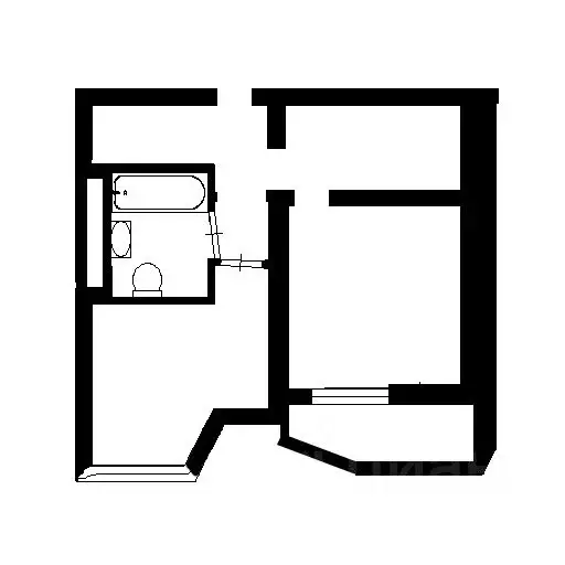 1-к кв. Москва Рождественская ул., 33 (40.0 м) - Фото 1