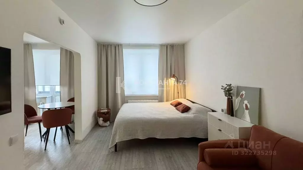 1-к кв. Челябинская область, Челябинский городской округ, пос. ... - Фото 1