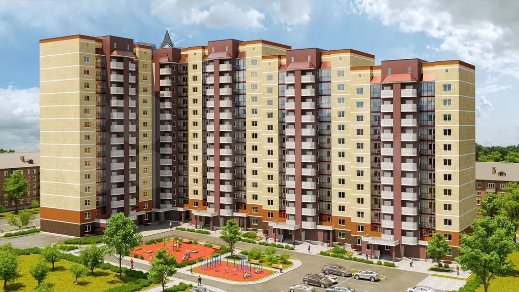 2-к. квартира, 65,1 м, 10/12 эт. - Фото 1