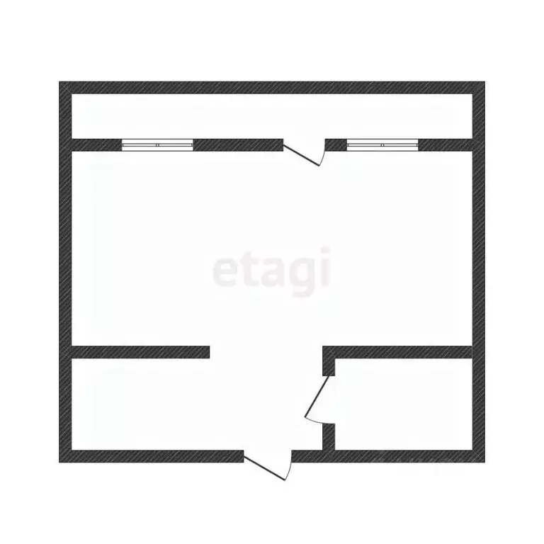 Студия Иркутская область, Иркутск ул. Лермонтова, 17 (45.3 м) - Фото 2