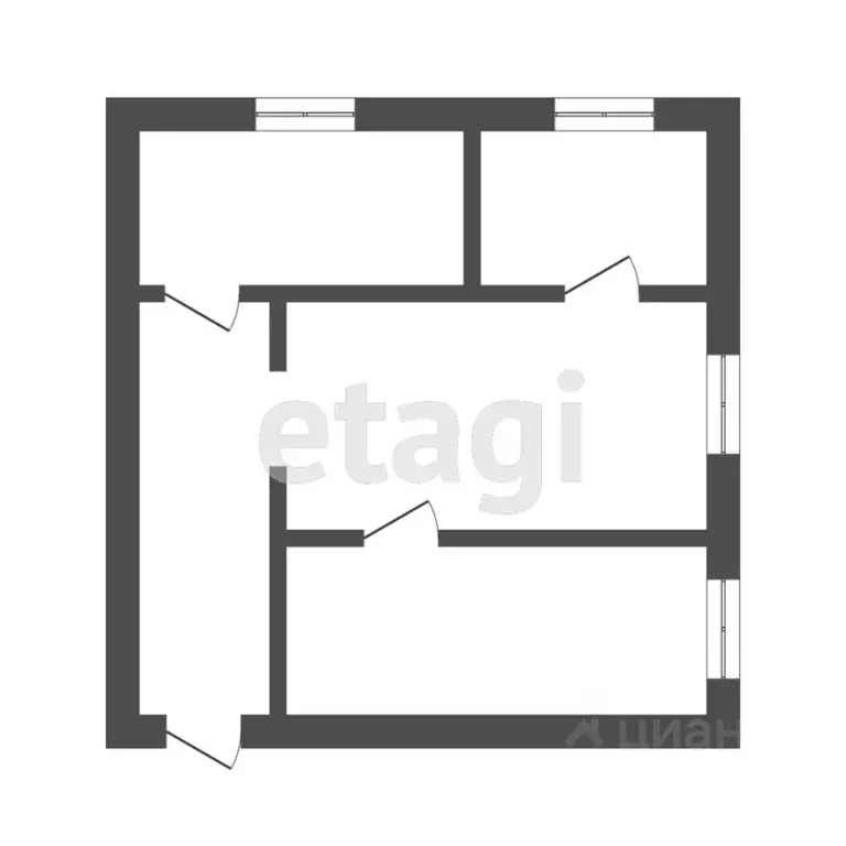 3-к кв. Свердловская область, Горноуральский муниципальный округ, пос. ... - Фото 2