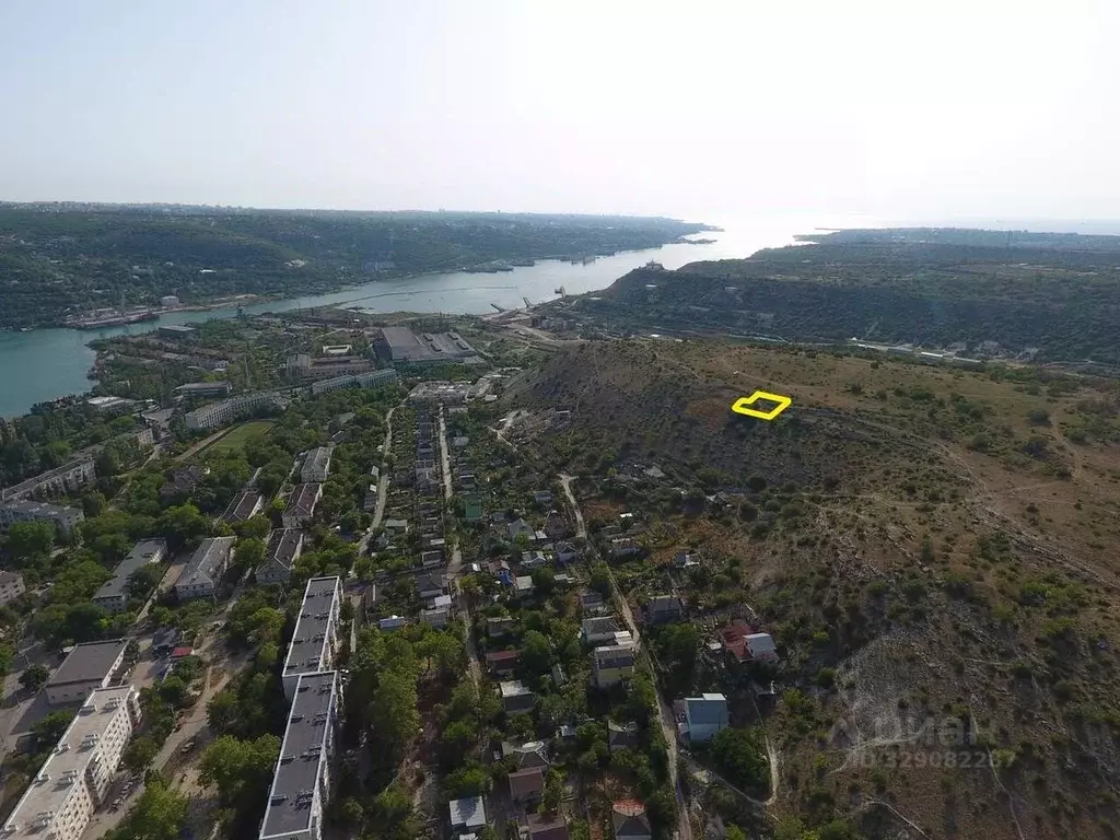 Участок в Севастополь, Севастополь, Инкерман г. ул. Каламитская (10.0 ... - Фото 1