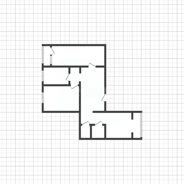 3-к кв. Белгородская область, Белгород ул. Есенина, 54 (67.0 м) - Фото 2