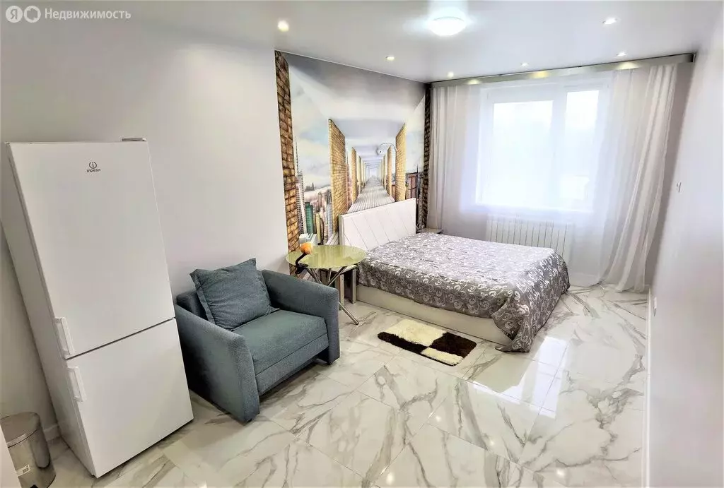 Квартира-студия: посёлок городского типа Нахабино, Покровская улица, ... - Фото 1