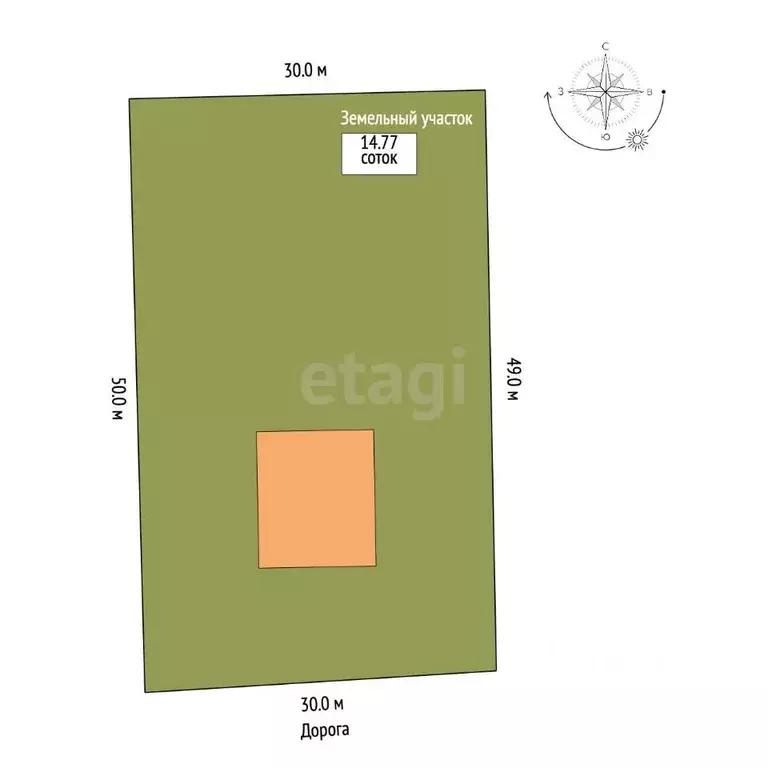 Дом в Владимирская область, Муром с. Чаадаево, ул. Новая, 50 (164 м) - Фото 1