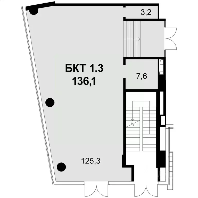 Помещение свободного назначения в Москва ул. Шеногина, 2 (136 м) - Фото 2