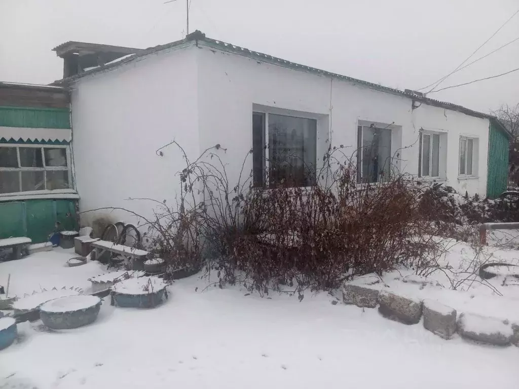 Дом в Омская область, Русско-Полянский район, с. Целинное Юбилейная ... - Фото 1