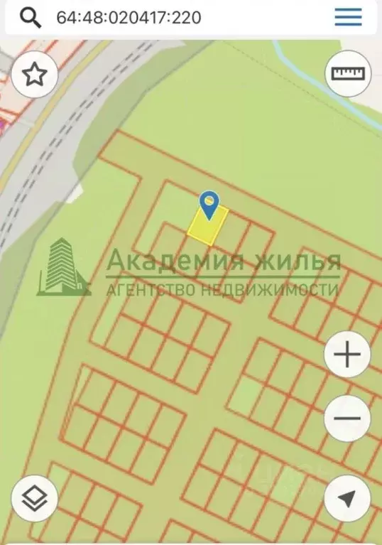 Участок в Саратовская область, Саратов ул. Имени Максима Гусева (6.0 ... - Фото 0
