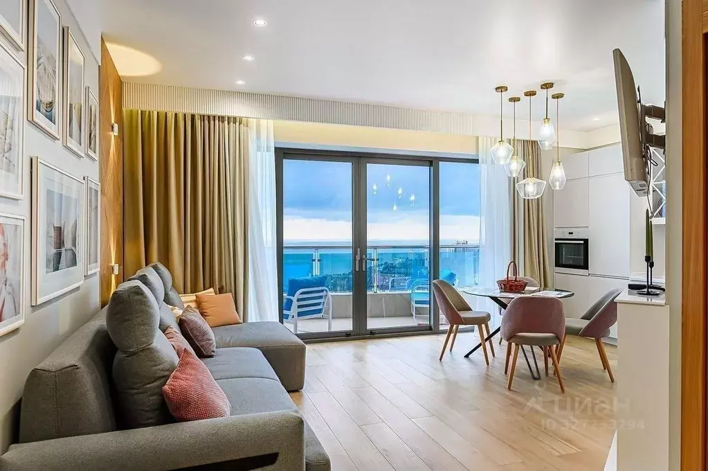 2-к кв. Краснодарский край, Сочи Курортный просп., 92/5 (80.0 м) - Фото 1