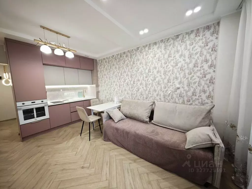 Студия Новосибирская область, Новосибирск ул. Галущака, 15 (24.0 м) - Фото 1