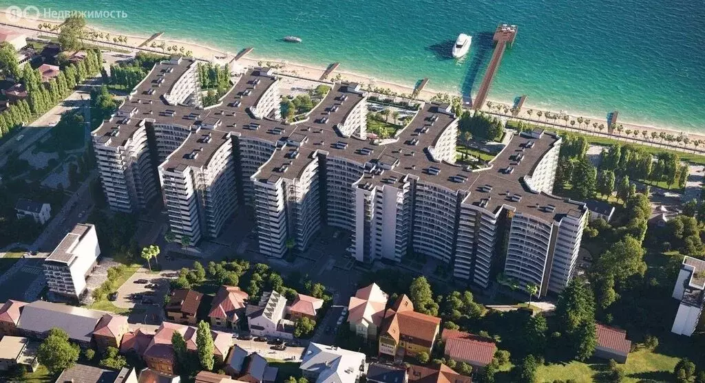 2-комнатная квартира: Сочи, улица Просвещения, 32 (44.1 м) - Фото 0