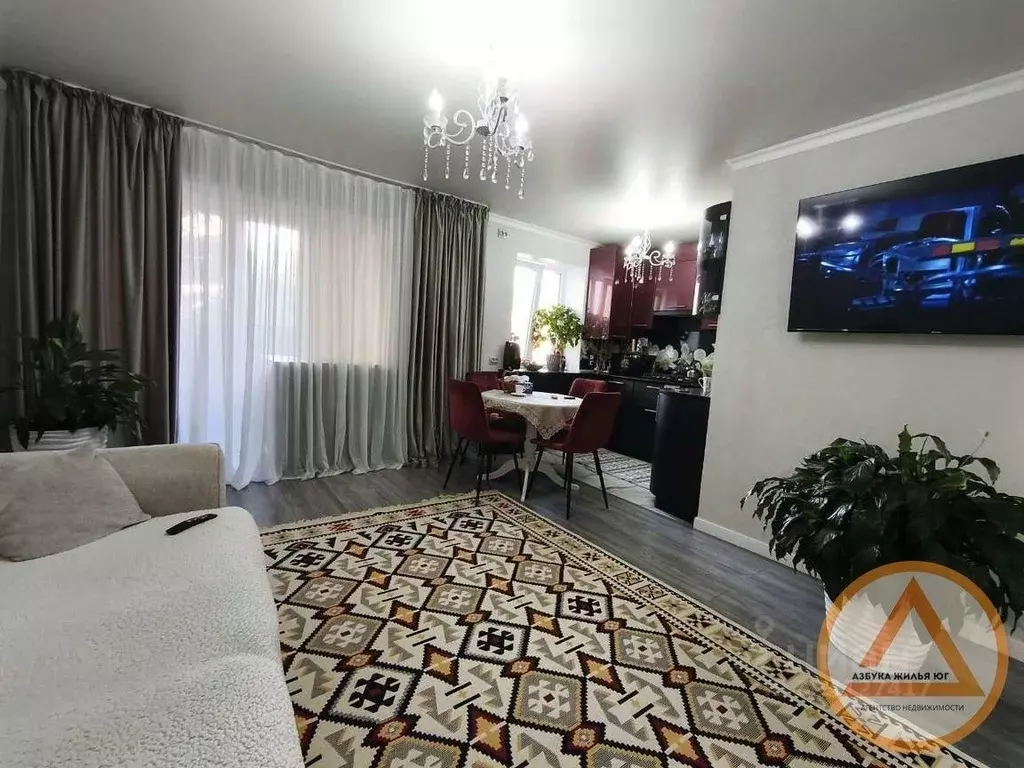 3-к кв. Краснодарский край, Туапсе ул. Маршала Жукова (55.0 м) - Фото 2