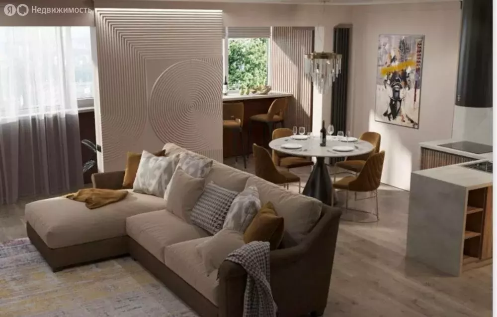 1-комнатная квартира: Пятигорск, улица Бунимовича, 1А (65 м) - Фото 1