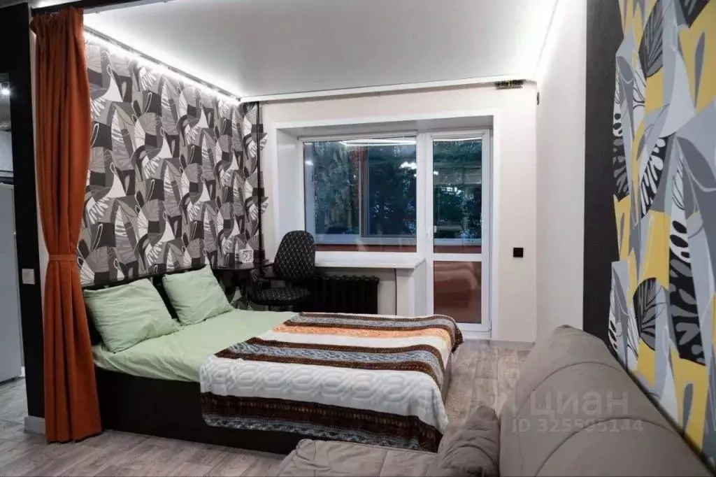 1-к кв. Пермский край, Пермь Комсомольский просп., 51А (30.0 м) - Фото 2