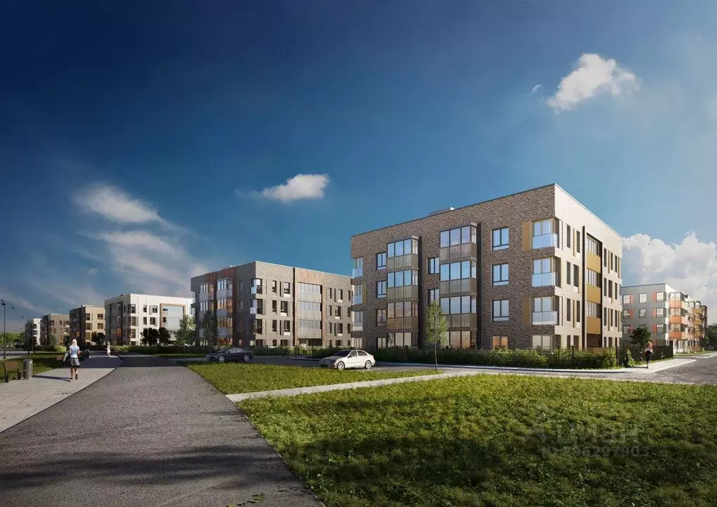 Квартира, 1 комната, 31.84 м - Фото 1