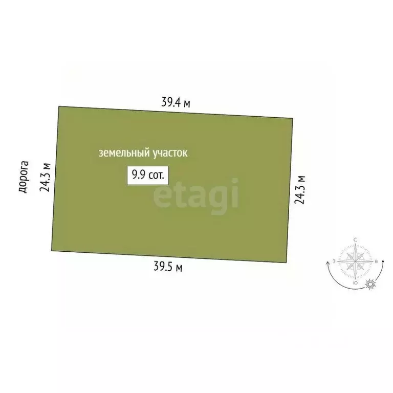 Участок в Тюменская область, Тюмень Большое Царево-3 ОНТ,  (10.0 сот.) - Фото 2