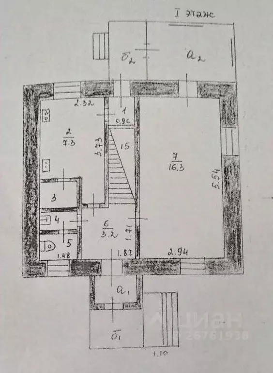 3-к кв. Владимирская область, Судогодский район, д. Бараки Советская ... - Фото 2
