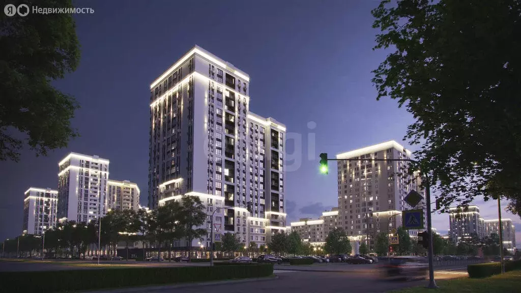 3-комнатная квартира: Тюмень, улица Пожарных и Спасателей, 1 (94.7 м) - Фото 2